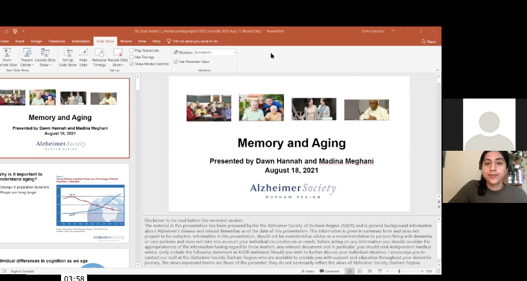 Memory a conversation